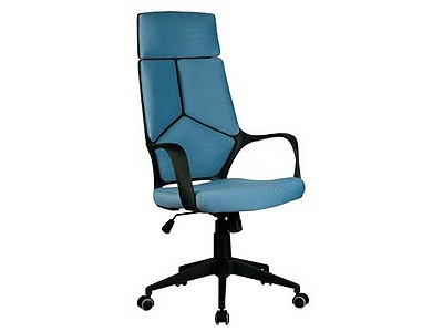 Кресло для руководителя «АЙКЬЮ М-710 BLACK PL» - вид 1